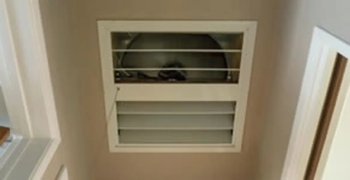 whole house fan installation services with ceiling-mounted ventilation system in Columbia, MO